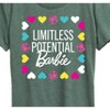 Women's - Barbie - Limitless Potential Barbie Short Sleeve Graphic T-Shirt - 2 of 4