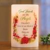 Collections Etc Good Friends Are Like Angels LED Flameless Candle 4 X 4 X 6 - 2 of 2
