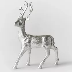 Green Flocked Deer Decorative Figurine Target Wondershop 2020 New 