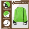 Unique Bargains Fitness Sports Travel Lightweight Drawstring Backpacks 2 Pcs - 3 of 4