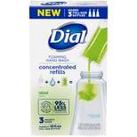 Dial Concentrated Hand Soap Refill - Aloe - 1.1 fl oz/3ct