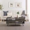NicBex Modern Minimalist Coffee Table with Storage & Hairpin Legs Ready-to-Assemble for Living Room or Office - 3 of 4