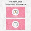 Big Dot of Happiness Pink Twinkle Twinkle Little Star - Baby Shower or Birthday Party Game Scratch Off Cards - 22 Count - 3 of 4