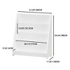SeaCamel Kids 4-Tier Book Display Shelves - White Toddler Bookshelf for Playrooms, Bedrooms & Classrooms - 3 of 4