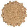 JONATHAN Y Eden Round Natural Jute hippie Circle Area Rug - 2 of 4