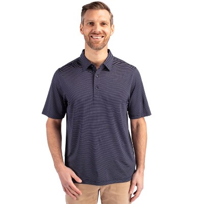 Cutter & Buck Forge Pencil Stripe Stretch Mens Polo Shirt