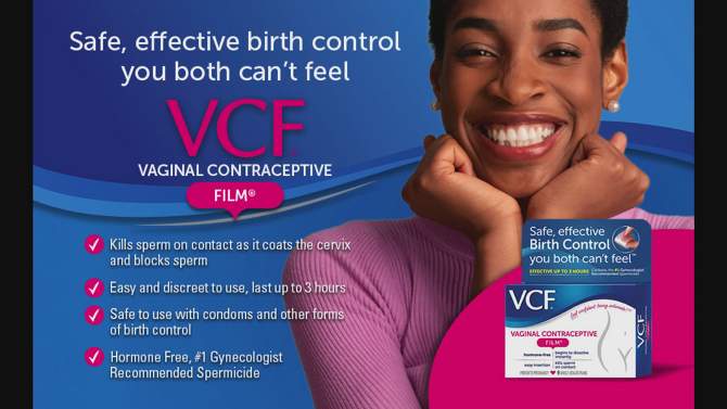 VCF Contraceptive Films - 9ct, 2 of 6, play video