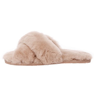 Women Crossover Slides - Dove