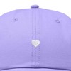 Dalix Heart Embroidered Cotton Summer Outdoor Baseball Cap Dad Hat Womens - 2 of 4