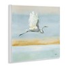 Stupell Industries Egret Bird Flying Ocean Breeze Wall Plaque Art - 2 of 4