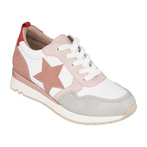 GC Shoes Samantha Lace Up Star Sneakers - 1 of 4