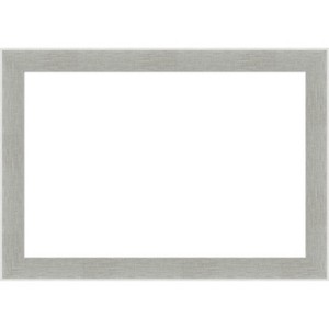 Amanti Art Glam Linen Grey Framed Dry Erase Magnetic Board - 1 of 4