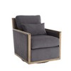 NicBex Accent Chair with Backrest, Upholstered Armchair Comfy Sofa Chair for Living Room, Bedroom - 2 of 4