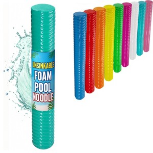 California Sun Deluxe Unsinkable Ultra Soft Foam Cushion Pool Noodle - 1 of 4