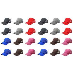 24 Pack Bulk Trucker Hats Ideal for Teams Events or Promotional Use - 1 of 4