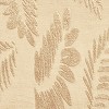 Collections Etc Leaf Stretch Ruffle Furn Cover - 3 of 3