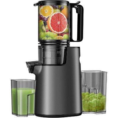 HDZNVF Cold Press Juicer, Masticating Juicer with 5.4" Wide Feed Chute