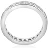 Pompeii3 1 1/2ct Channel Set Diamond Eternity Ring 14K White Gold - 2 of 3