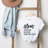 Simply Sage Market Women's Mom Stressed Blessed Short Sleeve Graphic Tee - 3 of 3