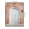 Amanti Art Santorini Dome Complement by Bella Eve Canvas Wall Art Print Framed 23-in. W x 30-in. H. - 3 of 4