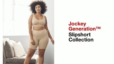 Jockey® Skimmies® Short Length Slipshorts, White, XX-Large