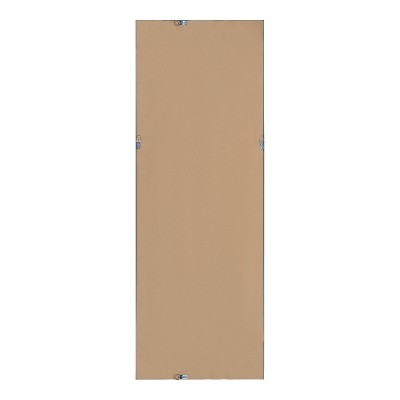 Gold Full Length Rectangular Bathroom Vanity Mirror