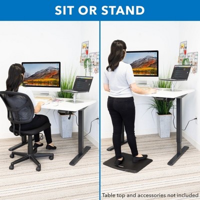Black Adjustable Electric Standing Desk Frame with Controller