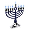 Rite Lite 15" Premium Blue and Silver Electric Menorah with Sequential Lighting - 2 of 4