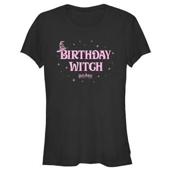 Junior's Women Harry Potter Birthday Witch T-Shirt