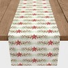 Creative Products Star Holly Pattern 16 x 90 Poly Twill Table Runner - image 3 of 3