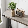 2-Tier Console Table with Storage, 43.3" Narrow Farmhouse Entryway Table with Metal Frame, Sofa Table for Hallway, Living Room, Bedroom - 3 of 4