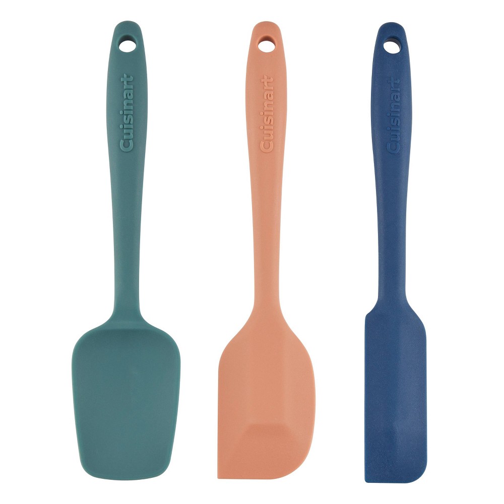 Photos - Other Accessories Cuisinart 3pc Mini Silicone Spatula Set 