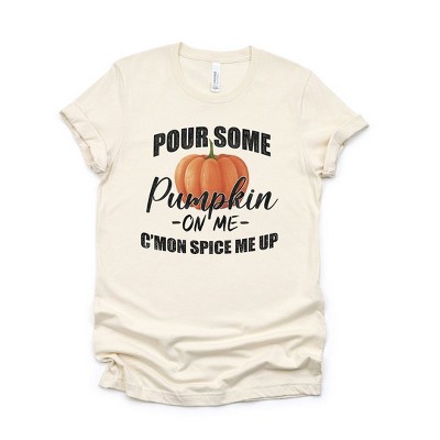 Simply Sage Market Women's Pour Some Pumpkin Short Sleeve Graphic Tee