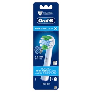 Oral-B Precision Clean Replacement Electric Toothbrush Head - 3ct - 1 of 4