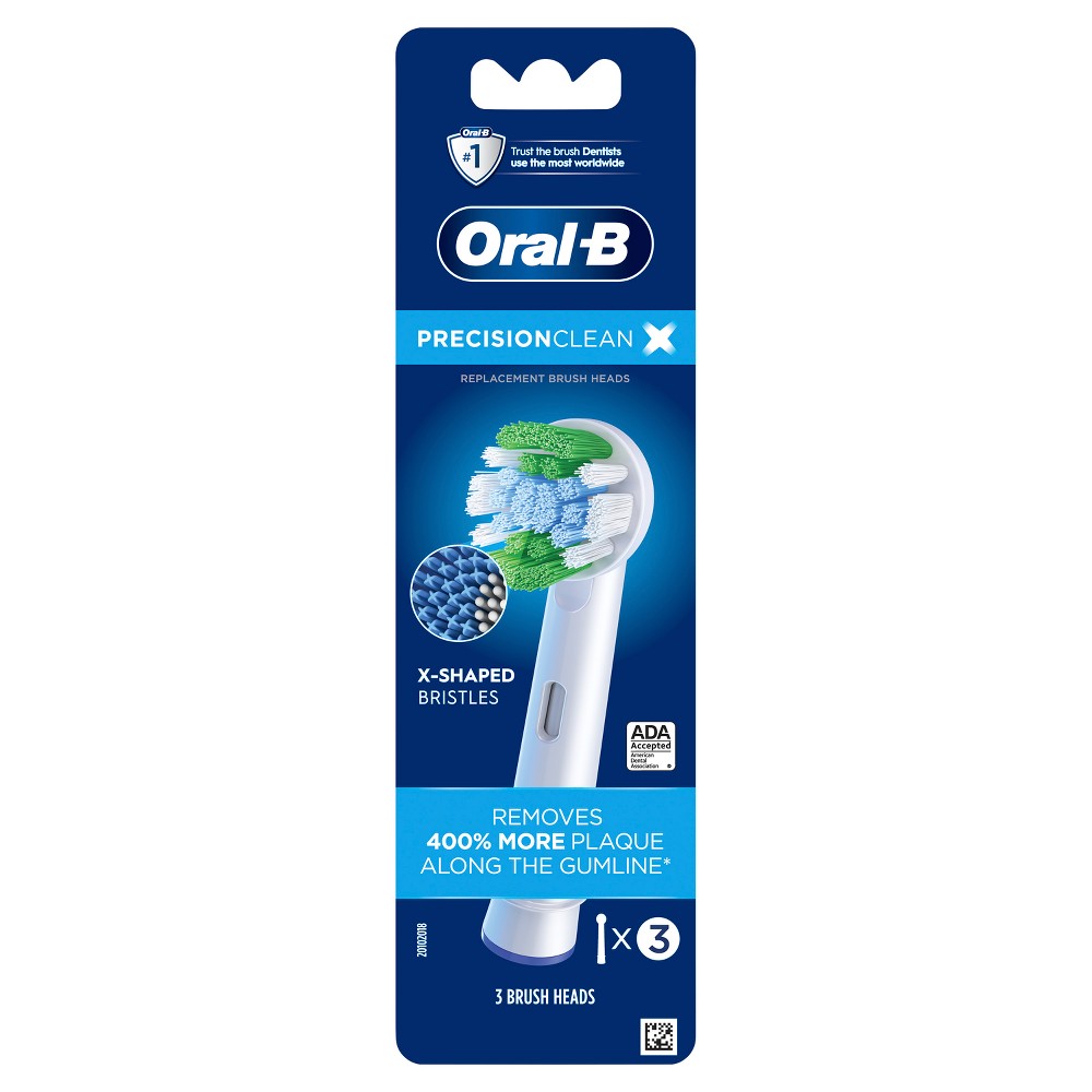 UPC 069055824184 product image for Oral-B Precision Clean Replacement Electric Toothbrush Head - 3ct | upcitemdb.com
