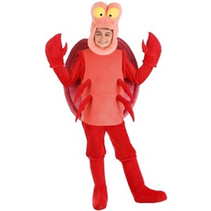 HalloweenCostumes.com Boys Disney The Little Mermaid Sebastian Halloween Costume | Kids Crab Costume Outfit - 1 of 4