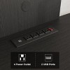 TV Stand for TVs up to 65 Inch, Entertainment Center with Power Outlet and Cable Management, TV and Media Consol for Living Room - 4 of 4
