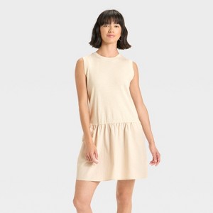Women's Mini Shift Dress - Universal Thread™ - 1 of 3
