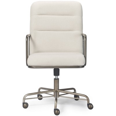 Franklin Modern Desk Chair Cream white Finch Target