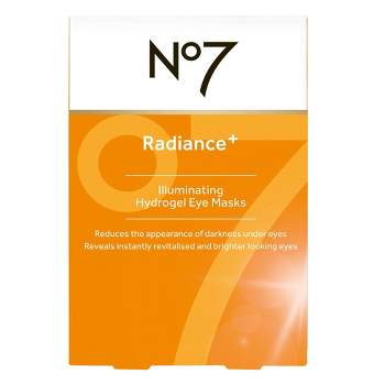 No7 Radiance and Illuminating Hydrogel Eye Treatment Masks - 5ct