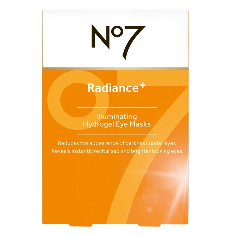 No7 Radiance and Illuminating Hydrogel Eye Treatment Masks - 5ct, 1 of 9