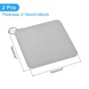 Unique Bargains Silicone Anti-Odor Kitchen Bathroom Floor Drain Cover 2 Pcs - 2 of 4