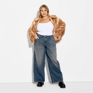 Women's Low-Rise Baggy Jeans - Wild Fable™ - 1 of 3