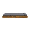 Christopher Knight Home Moreno Outdoor Acacia Wood Adjustable Chaise Lounge with Water-Resistant Cushion - 4 of 4