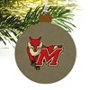 Marist College Secondary Logo Wood Christmas Tree Holiday Ornament - 4 of 4