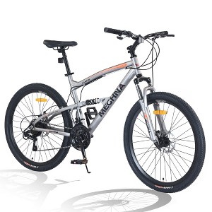 DOMETOUR 26 inch Mountain Bike  21-Speed Dual Suspension Aluminum Alloy Frame For Men and Women's Bike - 1 of 4
