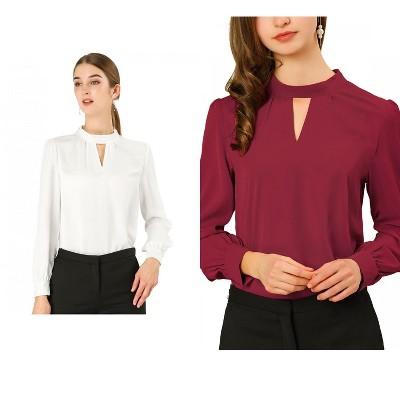 white/burgundy