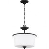 Craftmade Lighting Gwyneth 2 - Light Semi-Flush Mount in  Flat Black - 2 of 2