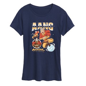 Women's - Avatar: The Last Airbender - Aang Collage Short Sleeve Graphic T-Shirt - 1 of 4