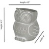 Classic Home and Garden Cement Buddies Indoor/Outdoor Planter with Drainage Hole, Owl - 3 of 3